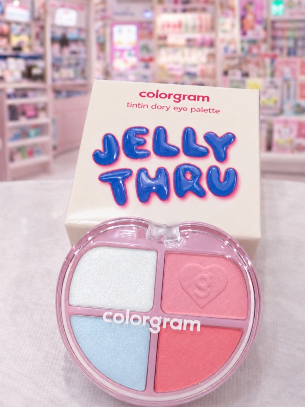 Colorgram Tintin Dory Eye Palette Jelly Thru K-Beauty Eyeshadow NIB NWT - Picture 2 of 9